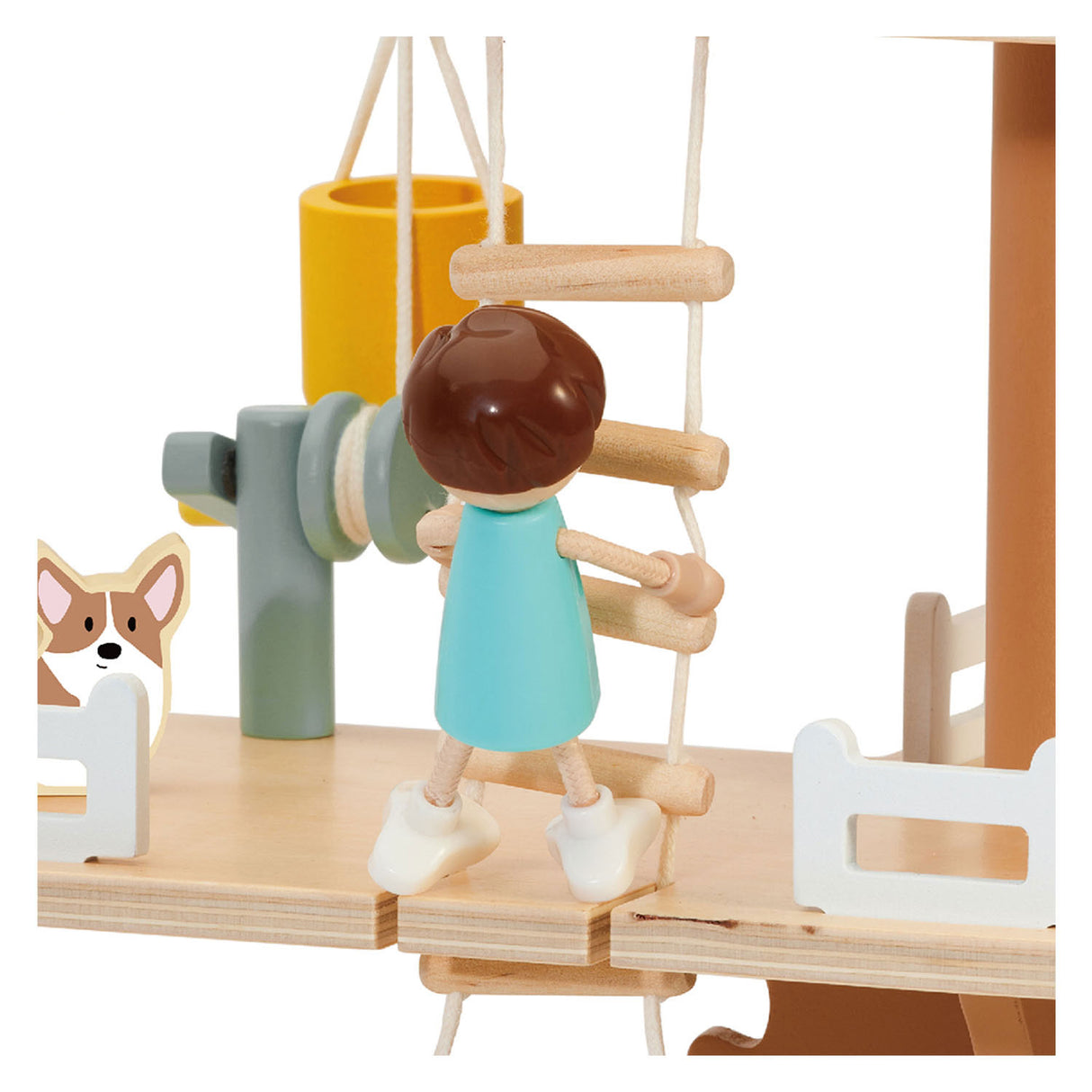 Klassesch Welt weltwäit Holz Poppner Boomhut, 31dlg.