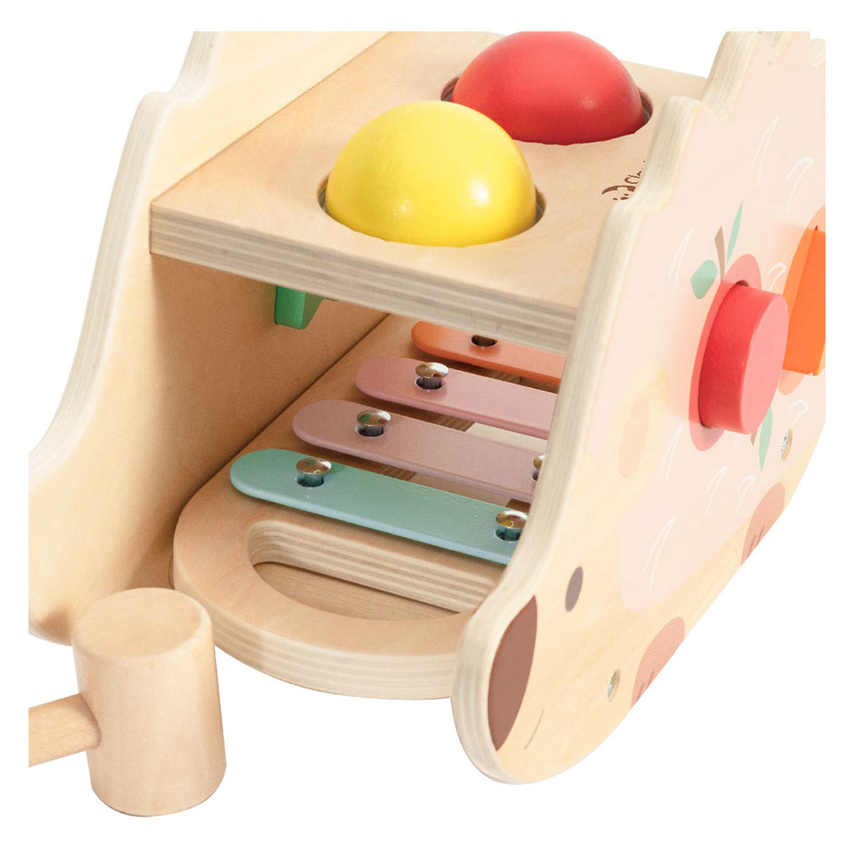 Klassesch Welthimmel hëlze Hamperbank Eegel, 9dlg.