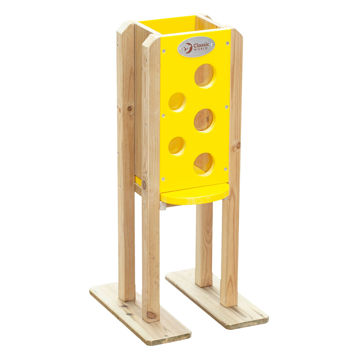Moulin à sable en bois mondial classique avec des trous