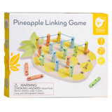 Classico gioco di ananas in legno in legno di World, 21dlg.