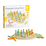 Classico gioco di ananas in legno in legno di World, 21dlg.
