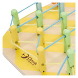Classico gioco di ananas in legno in legno di World, 21dlg.