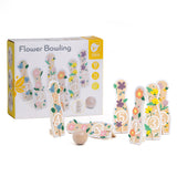 Fleurs de bowling en bois classiques du monde, 14dlg,