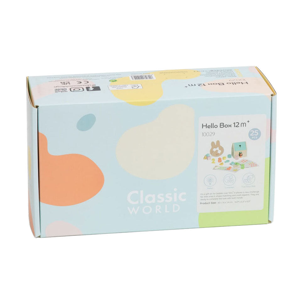 Classic World Baby Hello Hello Toy Box 12-18 meses