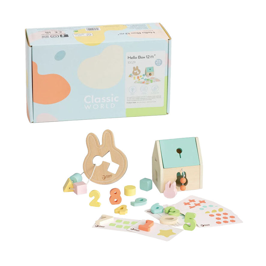 Classic World Baby Hello Hello Toy Box 12-18 meses