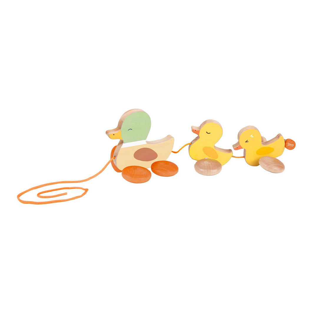 Classic World Worce Pulling Figure Ducks