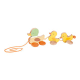 Classic World Worce Pulling Figure Ducks