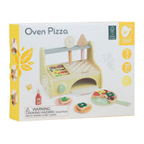 Set da forno per pizza in legno classico World World, 7dlg.