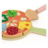 Set da forno per pizza in legno classico World World, 7dlg.