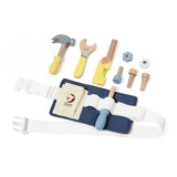Classic World Wooden tool belt, 10dlg.