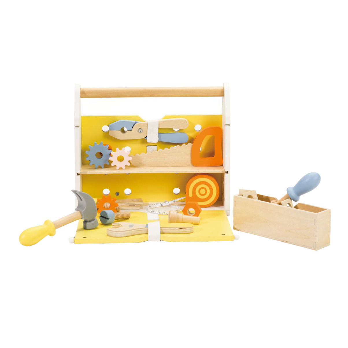 Classic World Wooden toolbox Modern, 27dlg.