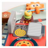 Classic world wooden fire brigade game board