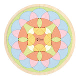 Classic World Wooden Mandala Puzzle Flower