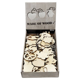 Creativ Company decorate your wooden key ring, 128st.