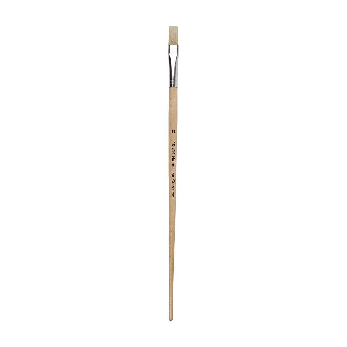 Wooden brushes No. 14, Lange Steel, 12st.