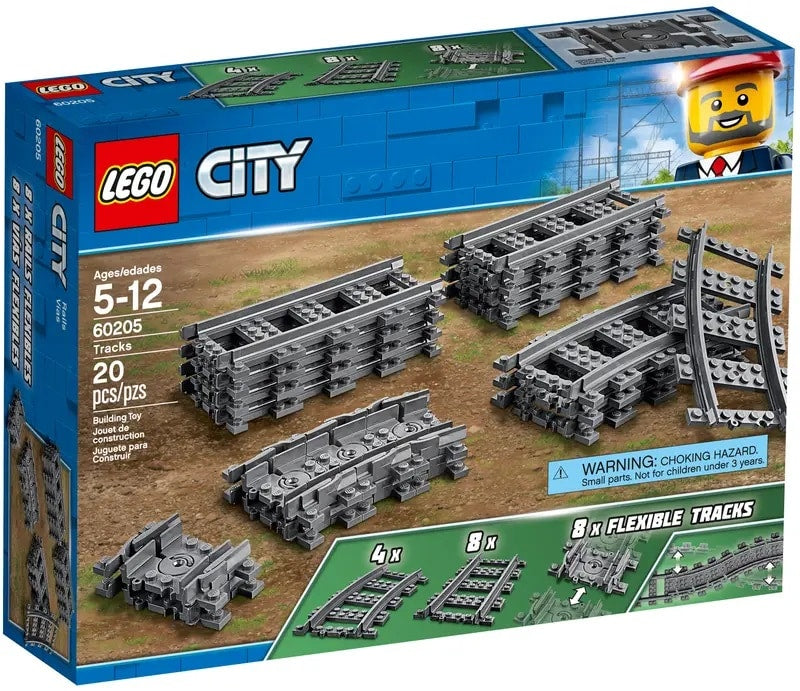 Lego City 60205 Train Rails