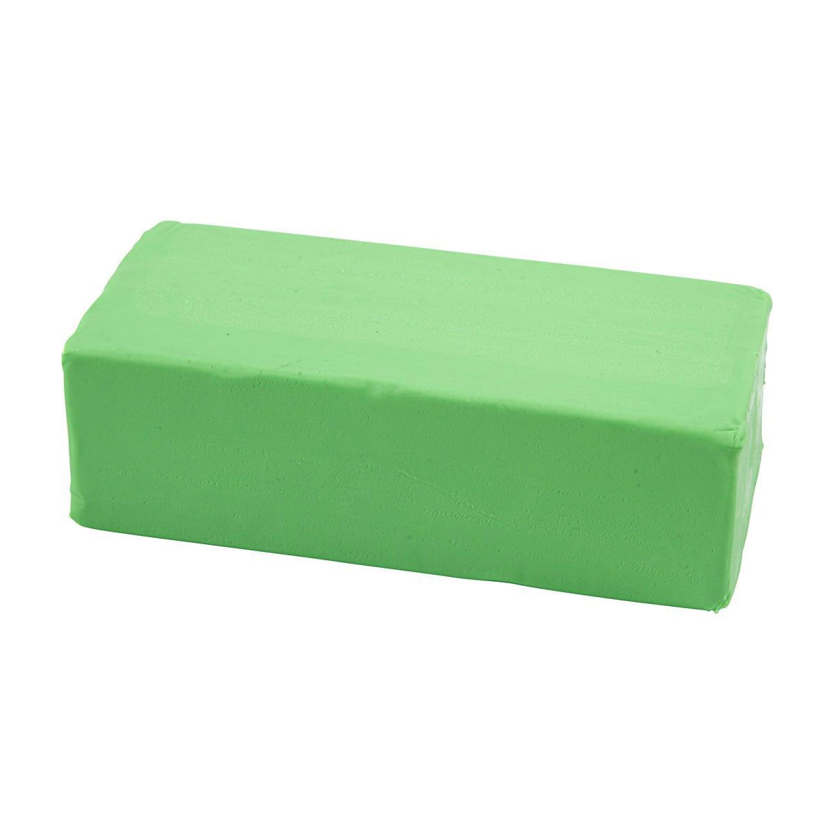 Soft clay - neon green, 500gr.