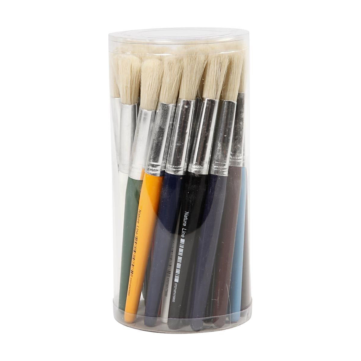 Creativ Company round small brushes, 30 pcs.
