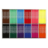 Velik paket z barvnimi markerji Jumbo 12x24
