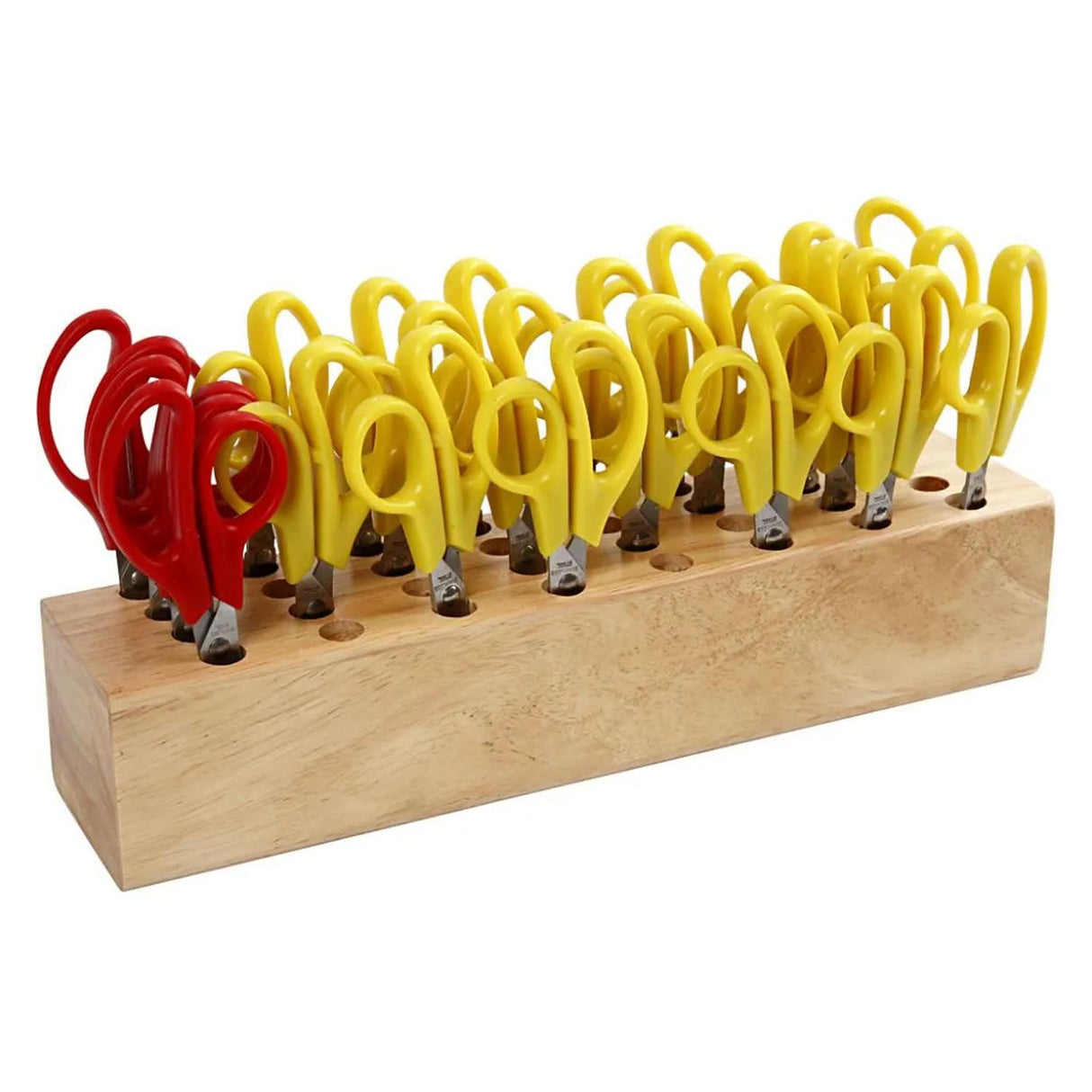 Apvalios vaikiškos žirklės su žirklėmis, 24 vnt.