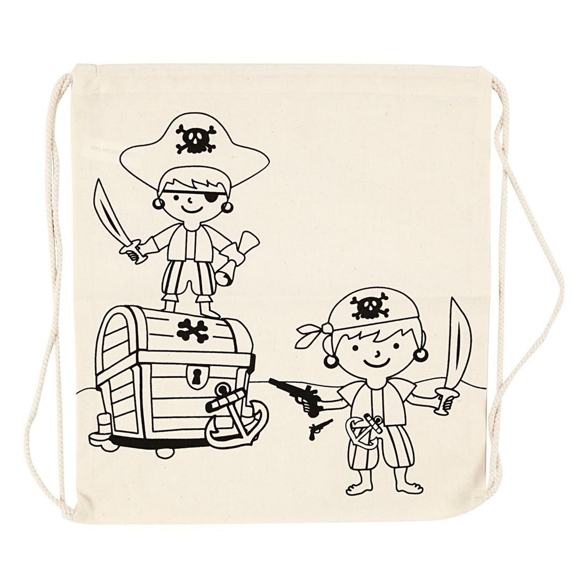 Družba Creativ - Creativ Company - Gym Bag Pirates 37x40 cm