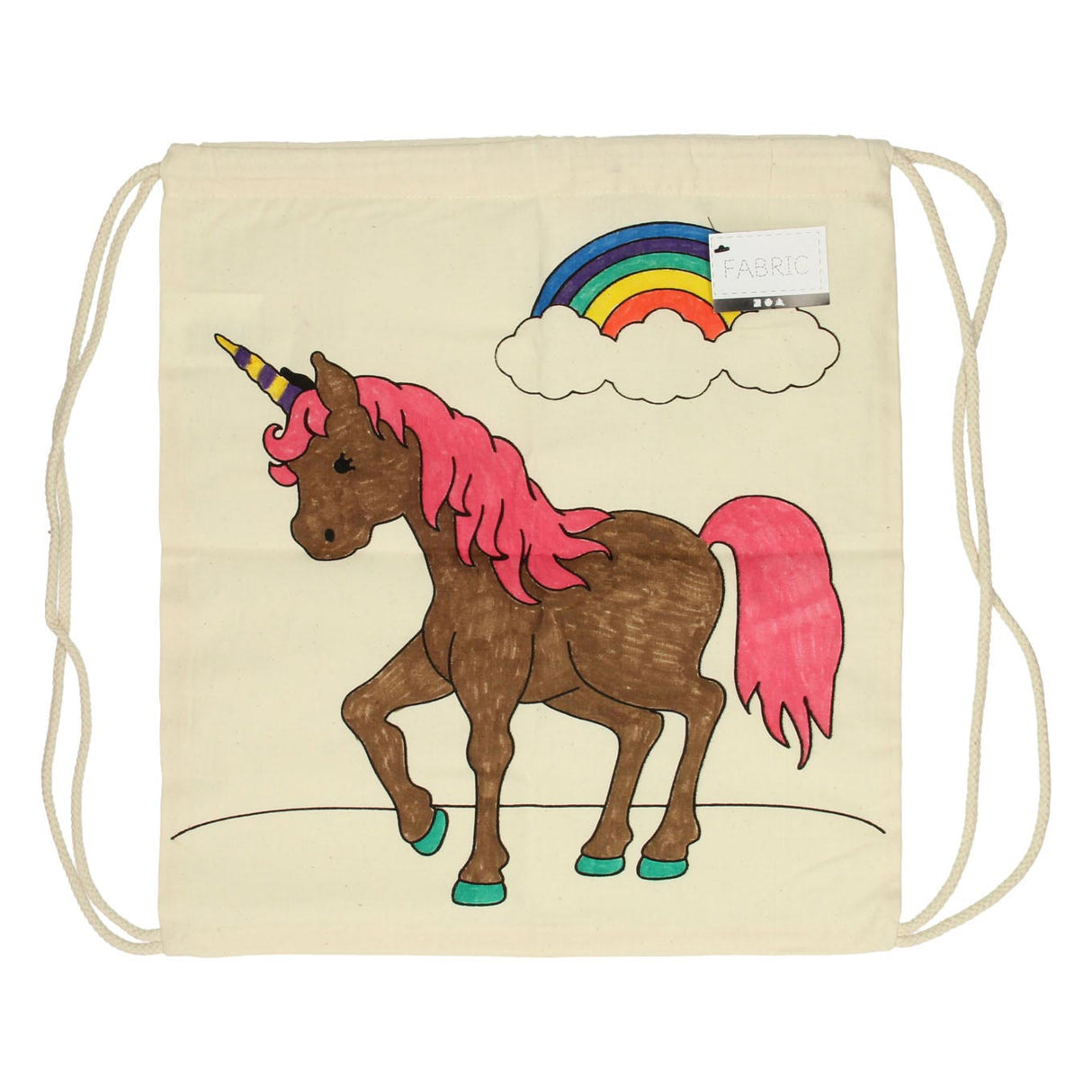 Družba Creativ - Creativ Company - Gym Bag Unicorn 37x40 cm