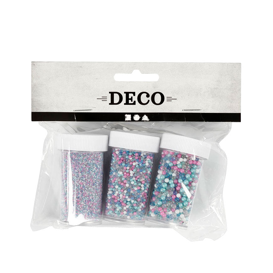 Mini kamni iz stekla, 3x45 gramov