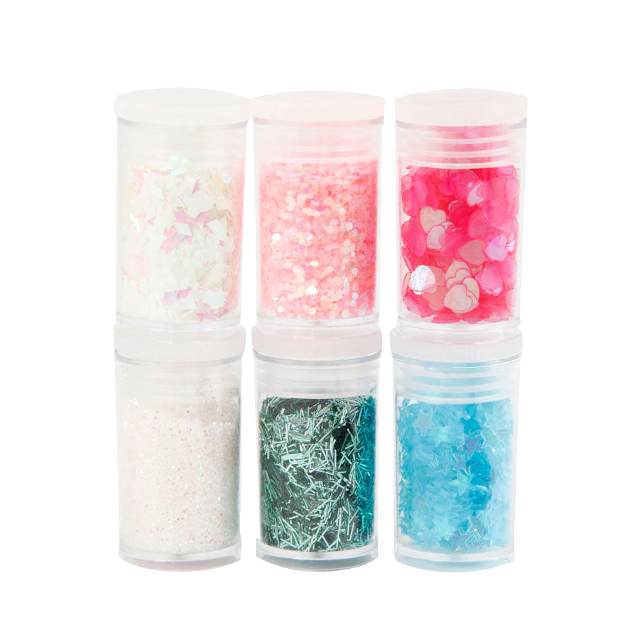 A Creativ Company Glitter and Fearins, 6x5 gramm