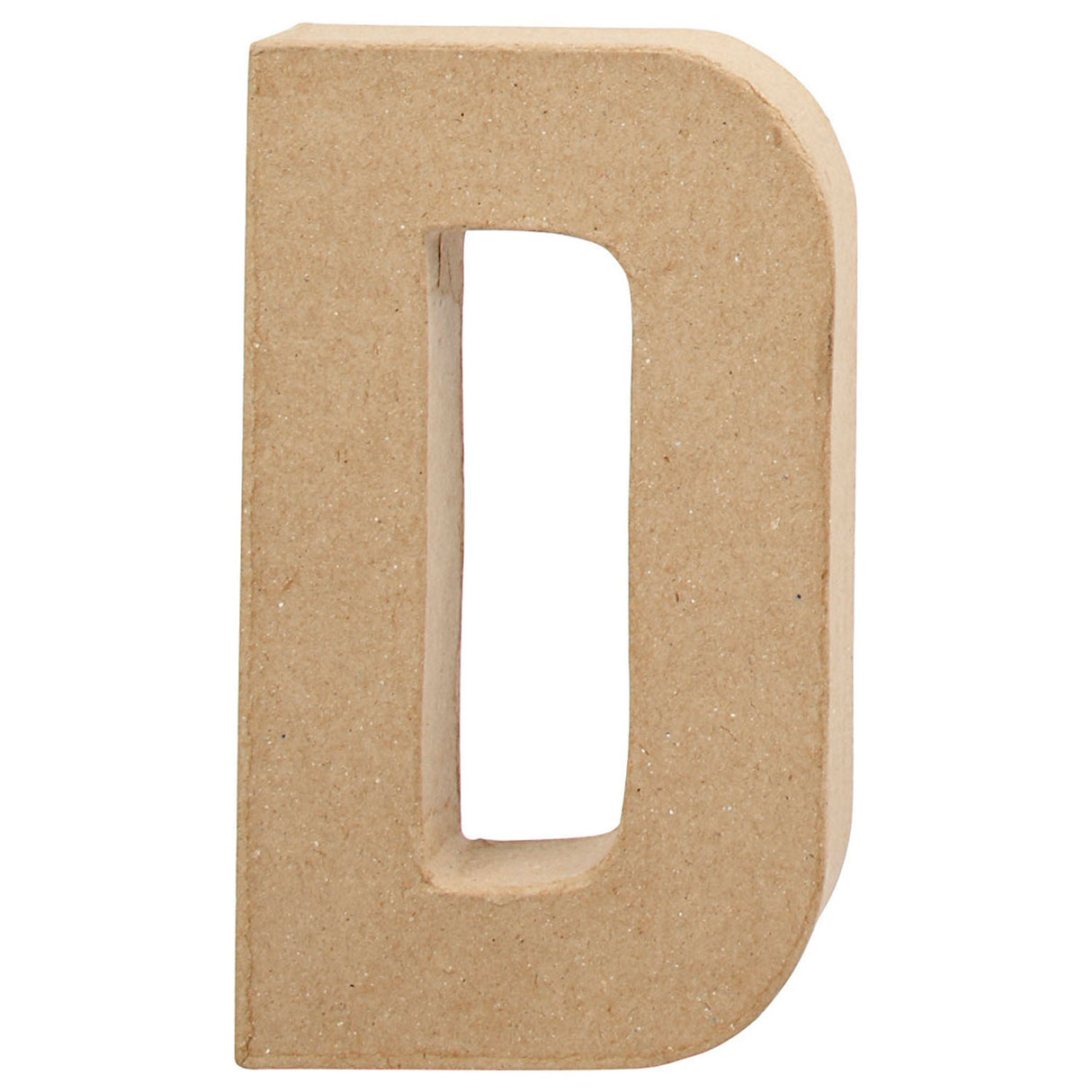 Letter Papier -Maché - D, 20,5 cm