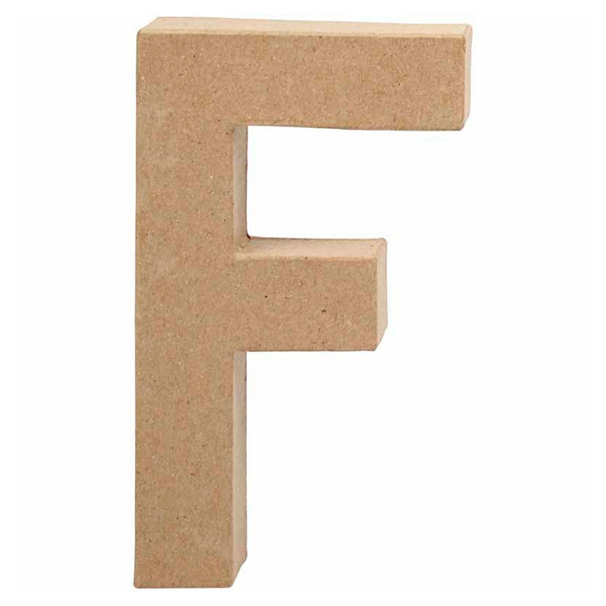 Letter Papier -Maché - F, 20.5cm
