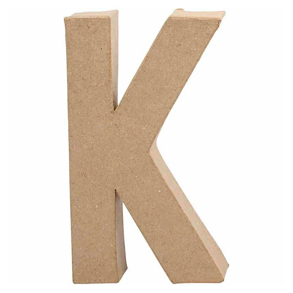 Letter Papier -Maché - K, 20,5 cm