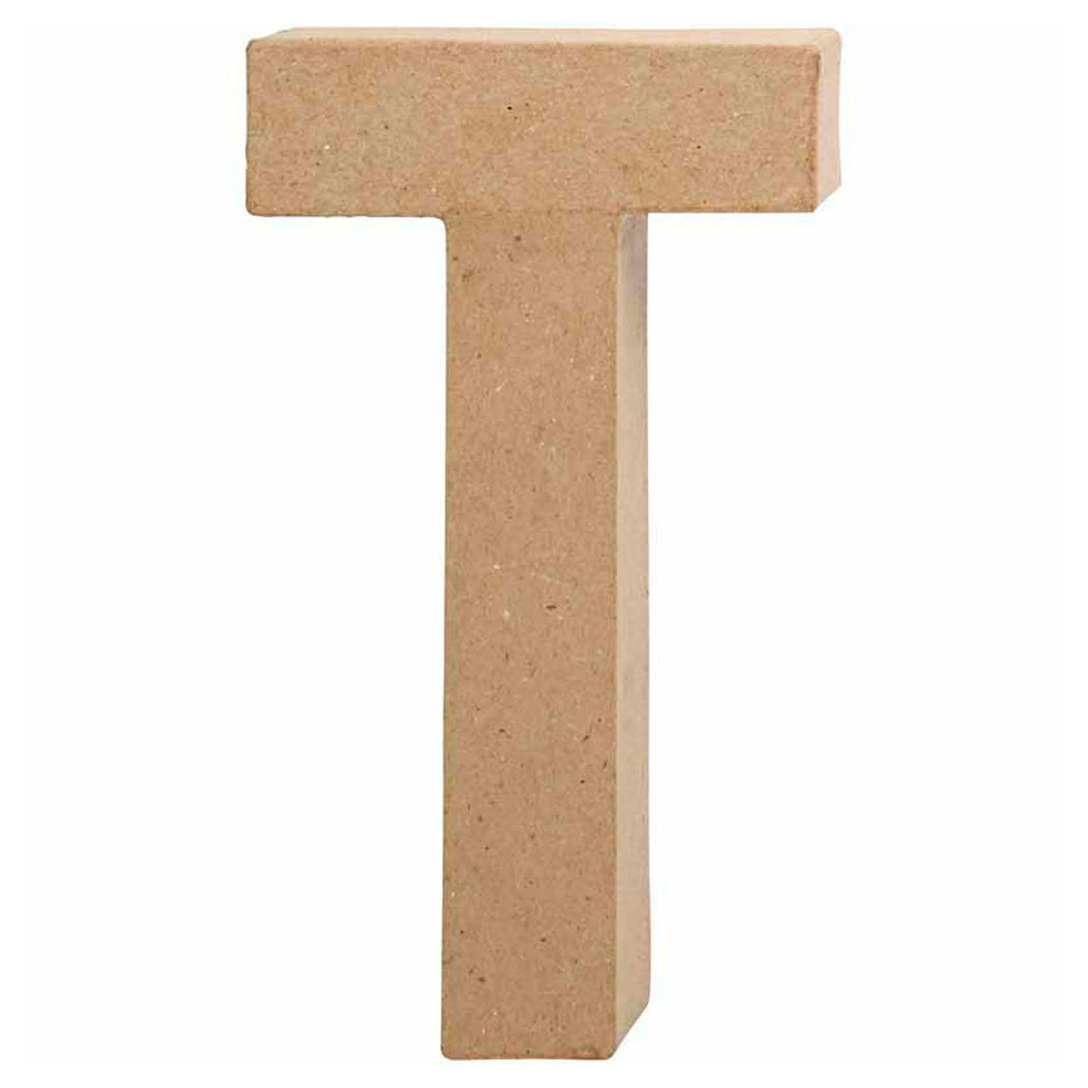 Letter Papier -Maché - t, 20,5 cm