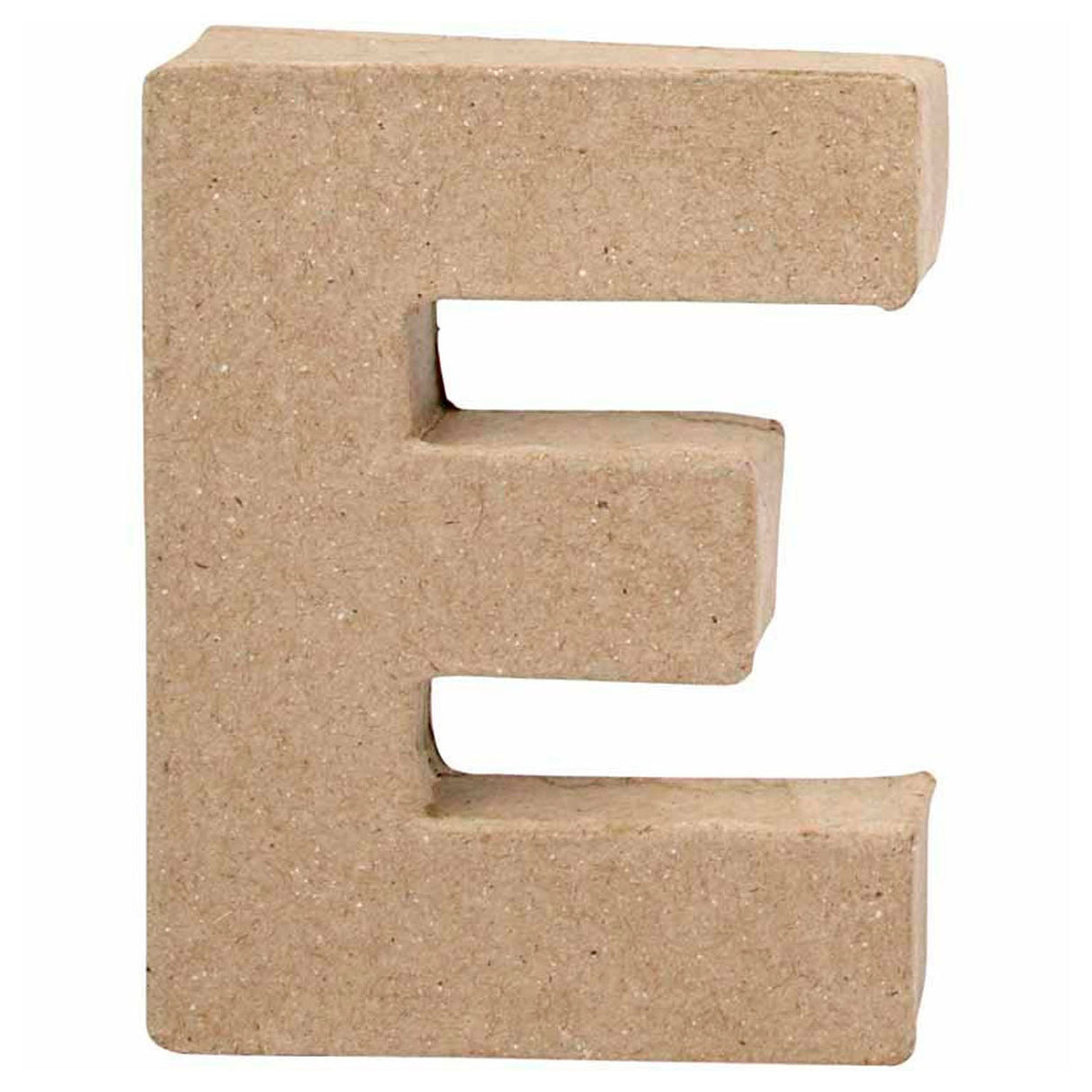 Letter Papier -maché - E, 10cm