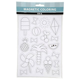 Color your own magnets - Summer