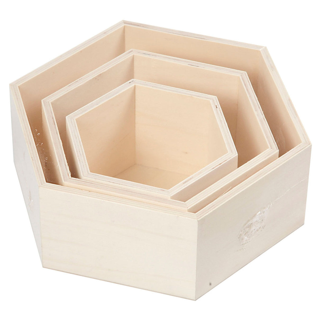 Creativ Company Hexagonal Show Box, 3.
