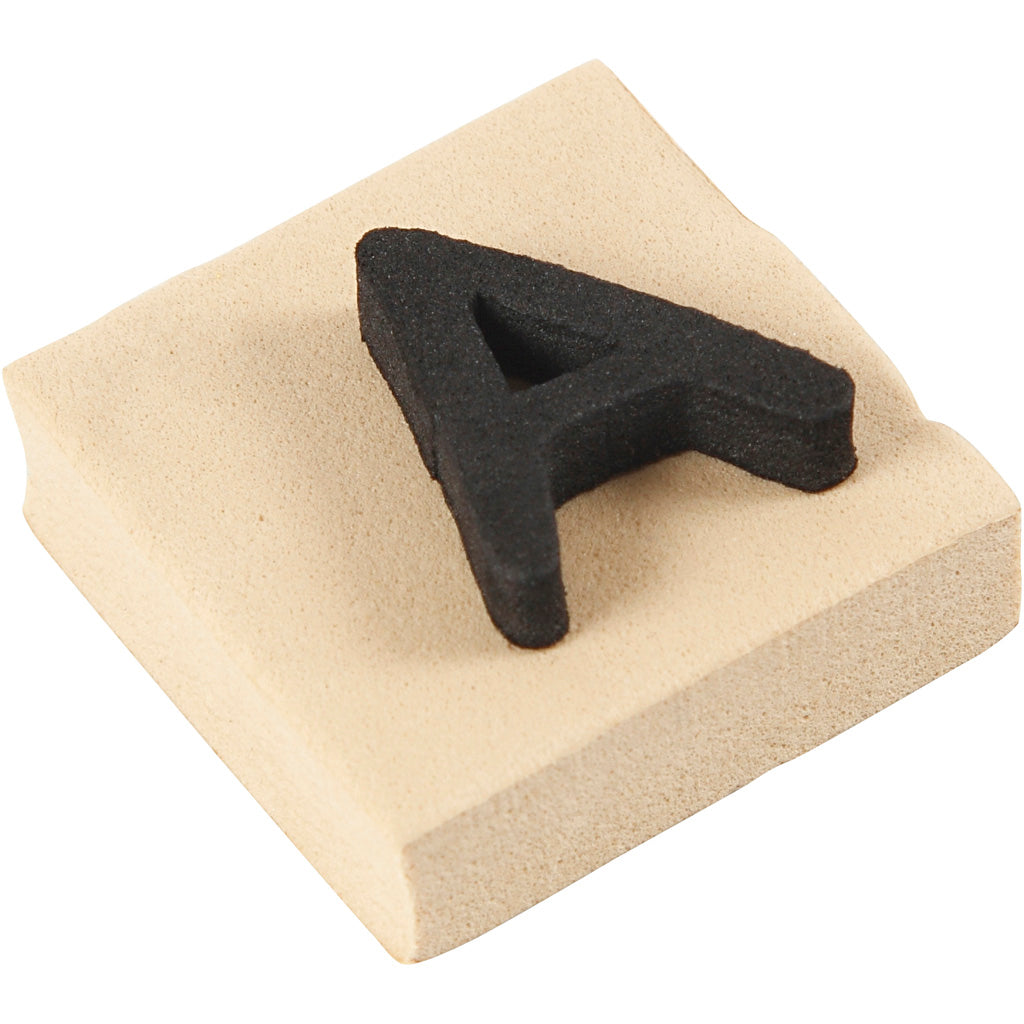 Foam stamp set, 42dlg.