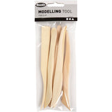 Creativ Company Modeling Tool Set Wood, 6dlg.