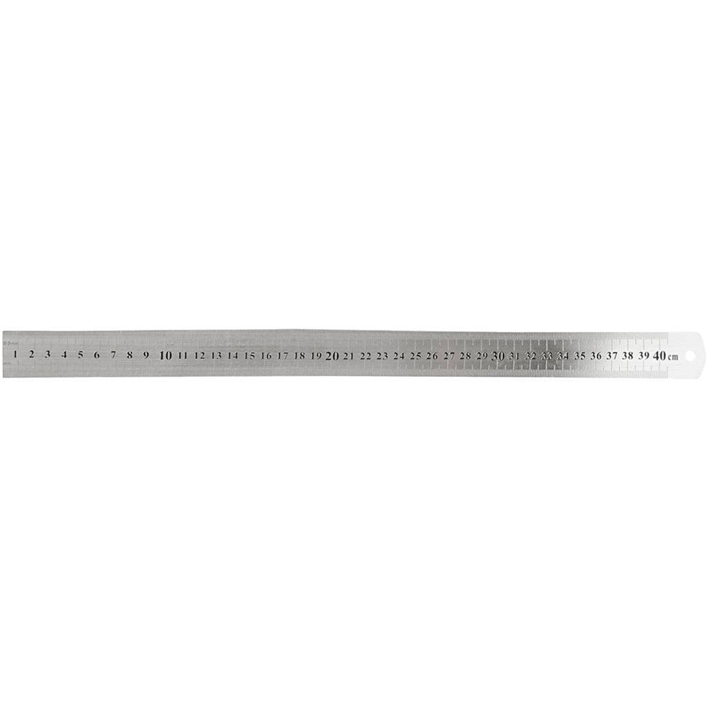 Creativ Company ruler metal, 40cm
