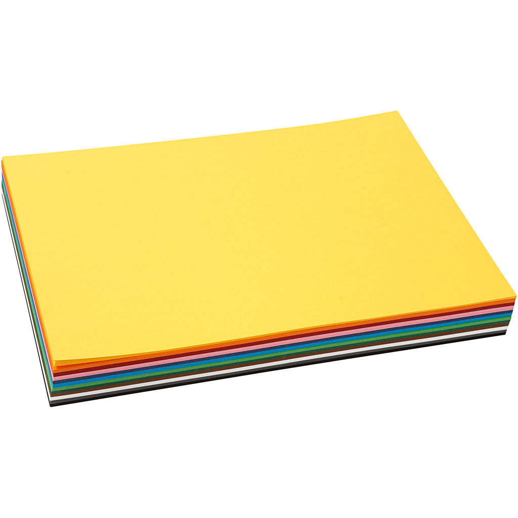 Creativ Company colored cardboard A4, 12 x 10 sheets