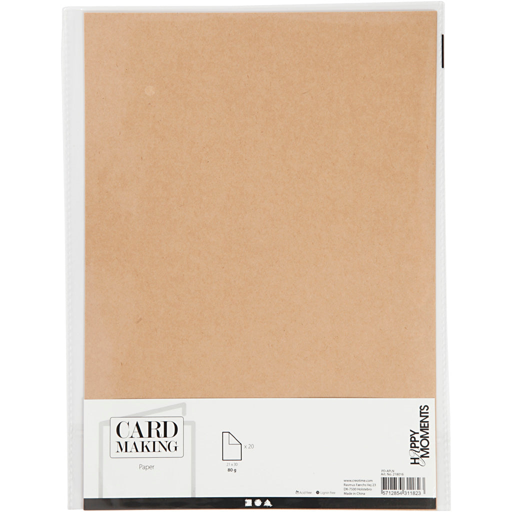 Paper Naturel A4 120gr, 20st.