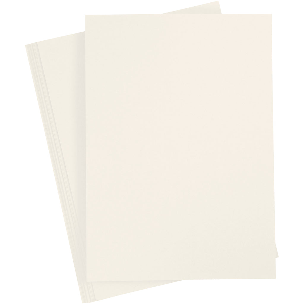 Creativ Company paper, A4, sheet 210x297 mm, 80 gr, off-white, 20 pieces 1 box