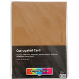 Creativ Company corrugated cardboard, sheet 25x35 cm, 120 gr, 10 sheets 1 box