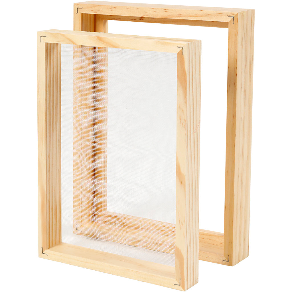 Paper mold with double frame A5