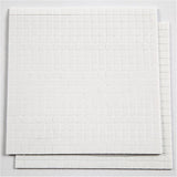 Creativ Company 3D Foam pads White 5x5x1mm, 2 sheets