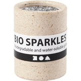 Creativ Company Bio-Glitter, D 0,4 mm, striebro, 10 gr 1 box