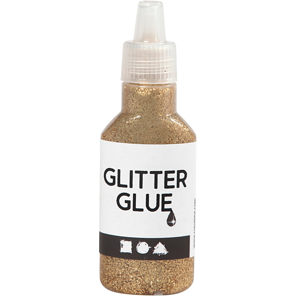 Creativ Company Glitter Glue Gold, 25ml