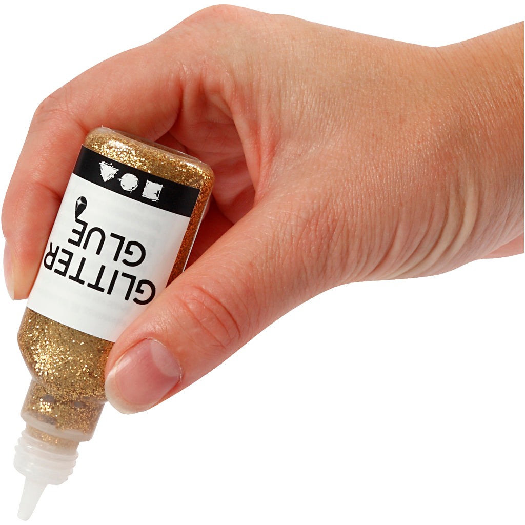 Creativ Company Glitter Glue Gold, 25ml
