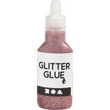 Creativ Company glitter glue pink, 25ml