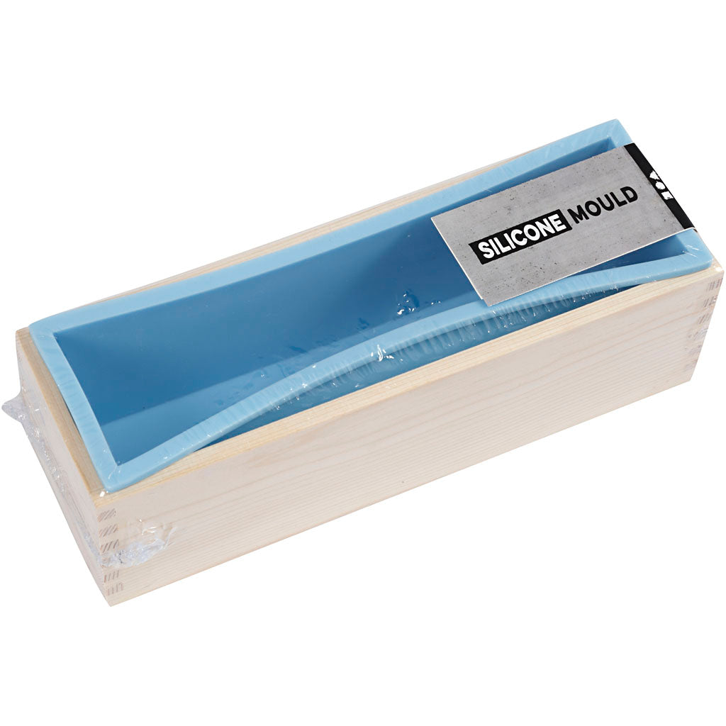 Creativ Company Silicone Form in a wooden box, 1500ml