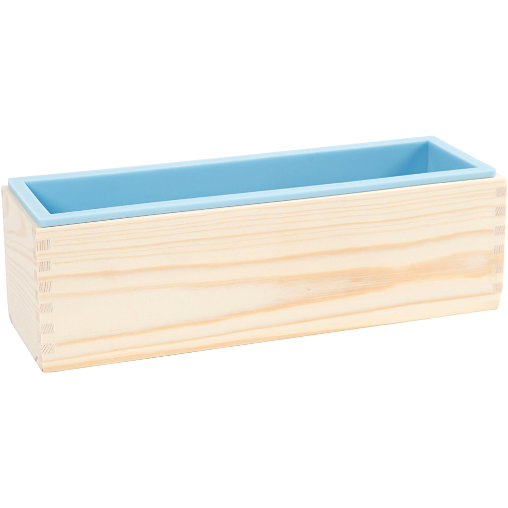 Creativ Company Silicone Form in a wooden box, 1500ml